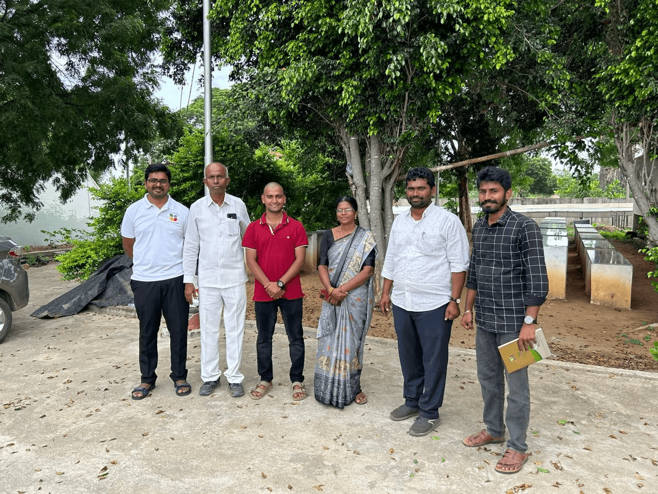 First visit to Kattangur FPO in Nalgonda, Telangana with SELCO team